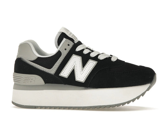 New Balance 574 Plus Black Grey