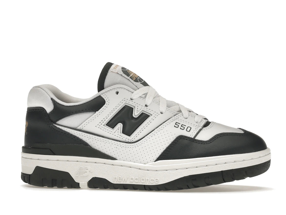 New Balance 550 White Dark Green