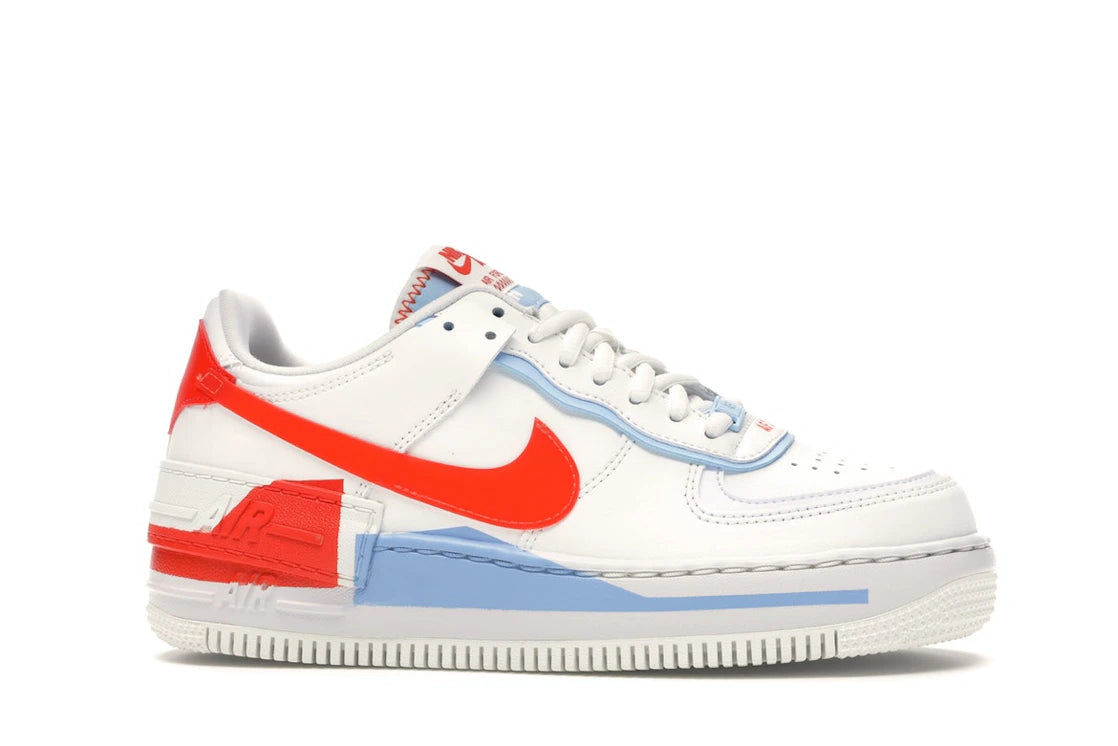 Nike Air Force 1 Low Shadow Summit White Team Orange