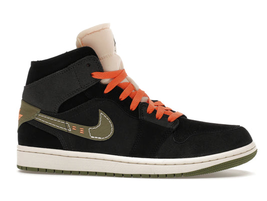 Jordan 1 Mid SE Craft Anthracite Light Olive