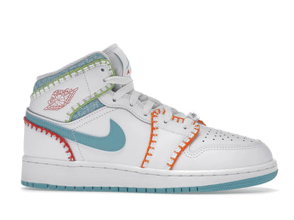 Jordan 1 Mid Multi Knit