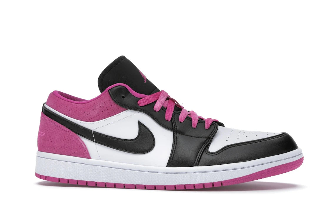 Jordan 1 Low Black Active Fuchsia