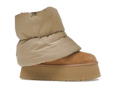 UGG Classic Mini Dipper Puffer Boot Amphora Chestnut