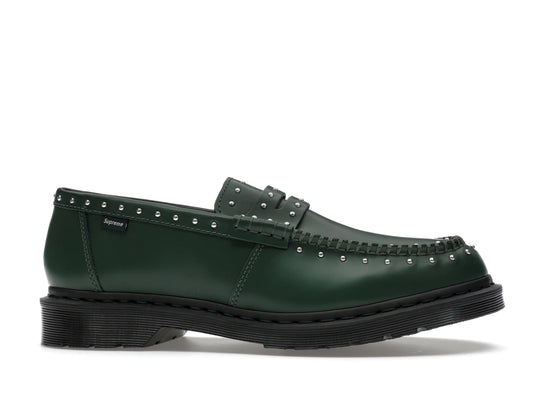 Dr. Martens Studded Penton Loafer Supreme Green