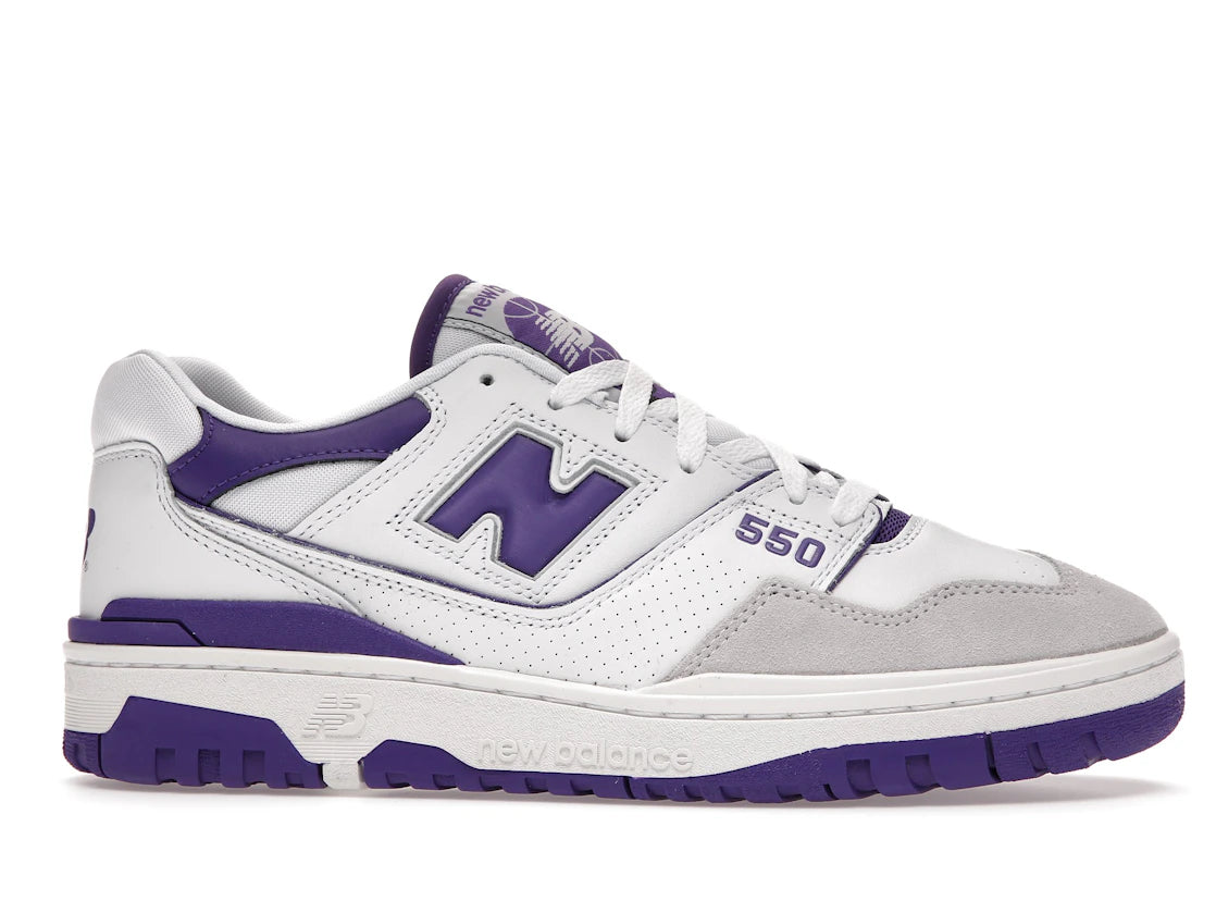 New Balance 550 White Purple