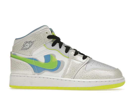 Jordan 1 Mid SE Warped Swoosh