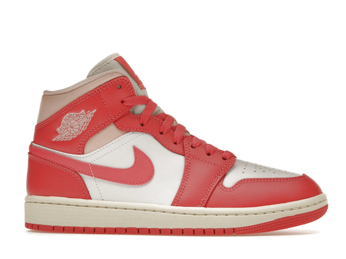 Jordan 1 Mid Strawberries and Cream