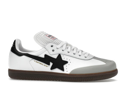 Adidas Samba Bape White Black Gum