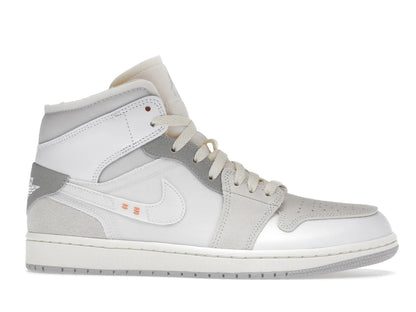Jordan 1 Mid SE Craft Inside Out White Grey