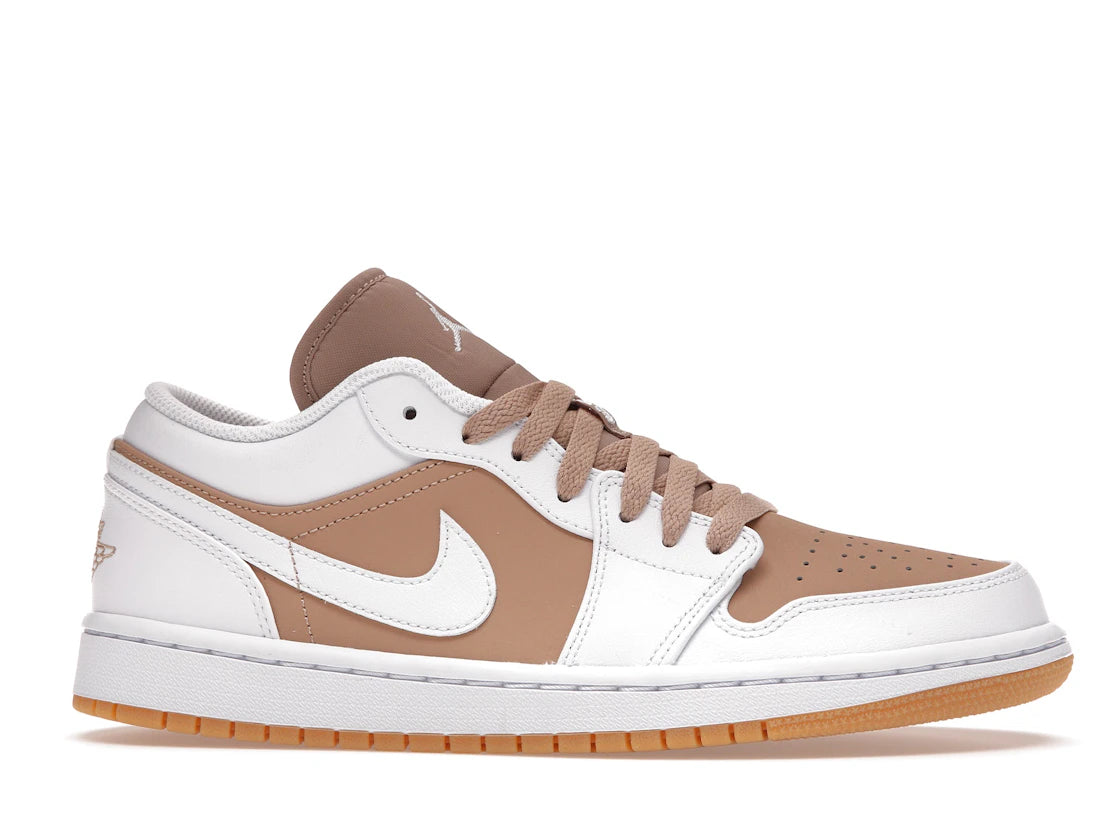 Jordan 1 Low Gum White