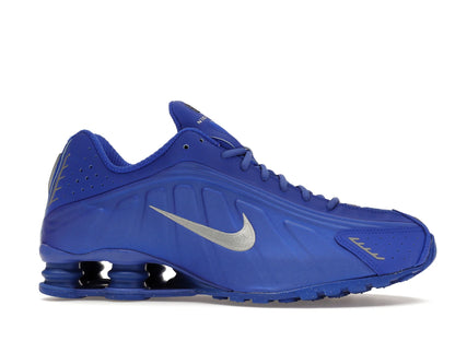 Nike Shox R4 Racer Blue Metallic Silver