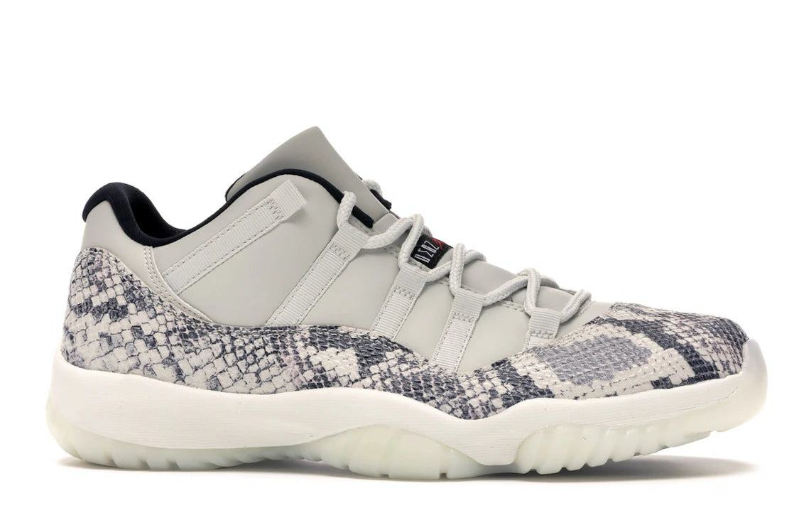 Jordan 11 Retro Low Snake Light Bone (Homme)
