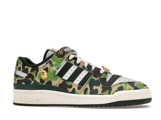 Adidas Forum 84 Low Bape 30th Anniversary Green Camo