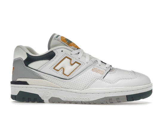 New Balance 550 White Nightwatch Green