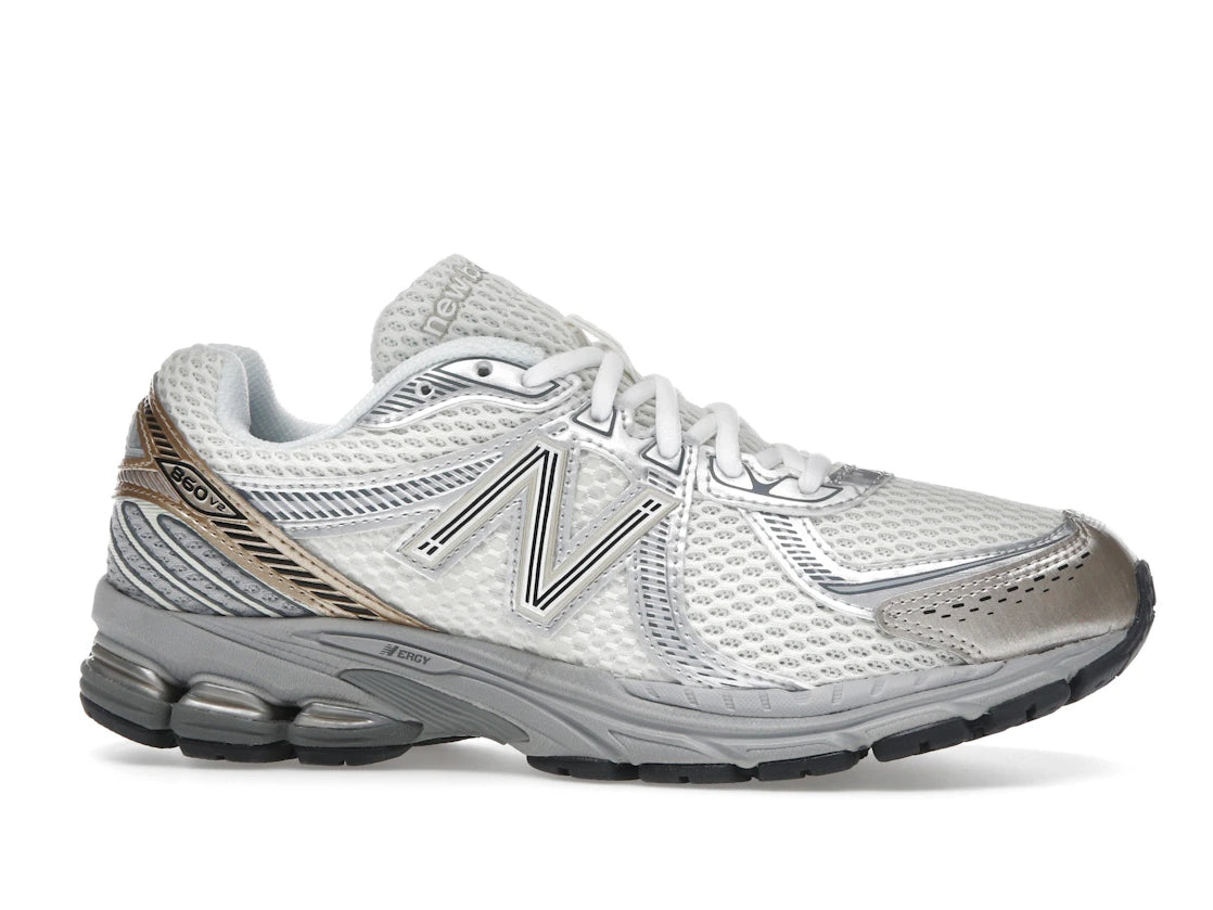 New Balance 860v2 Sea Salt Gold Metallic