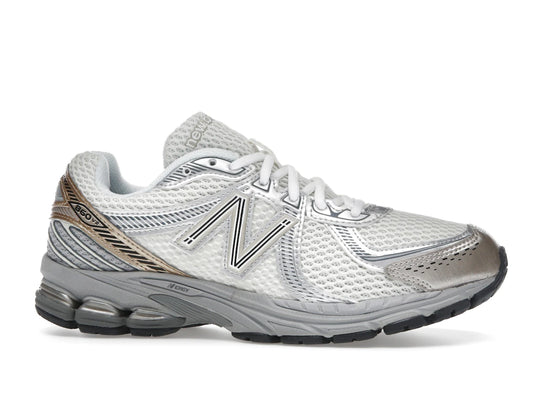 New Balance 860v2 Sea Salt Gold Metallic