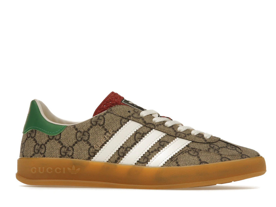 adidas x Gucci Gazelle Beige GG Monogram