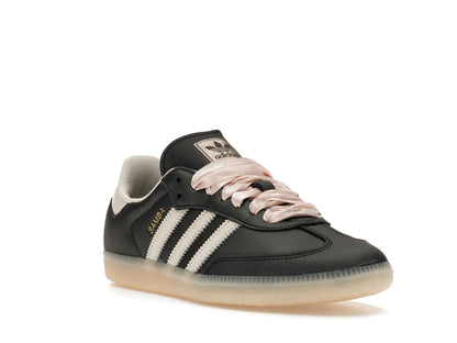 adidas Samba OG Black Pink Ribbon Laces