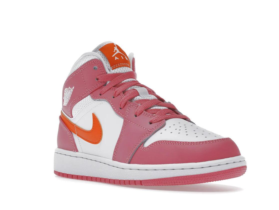Jordan 1 Mid Pinksicle Safety Orange