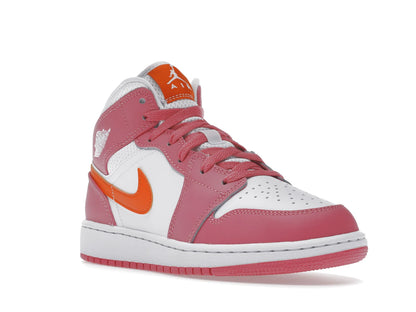 Jordan 1 Mid Pinksicle Safety Orange