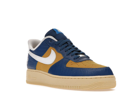 Nike Air Force 1 Low SP Undefeated 5 On It Blue Yellow Croc