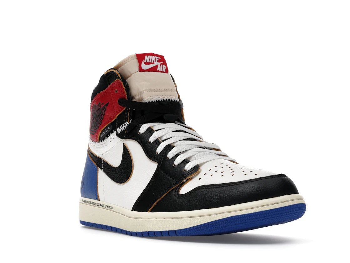 Jordan 1 Retro High OG SP Fragment x Union LA Varsity Red Sport Royal