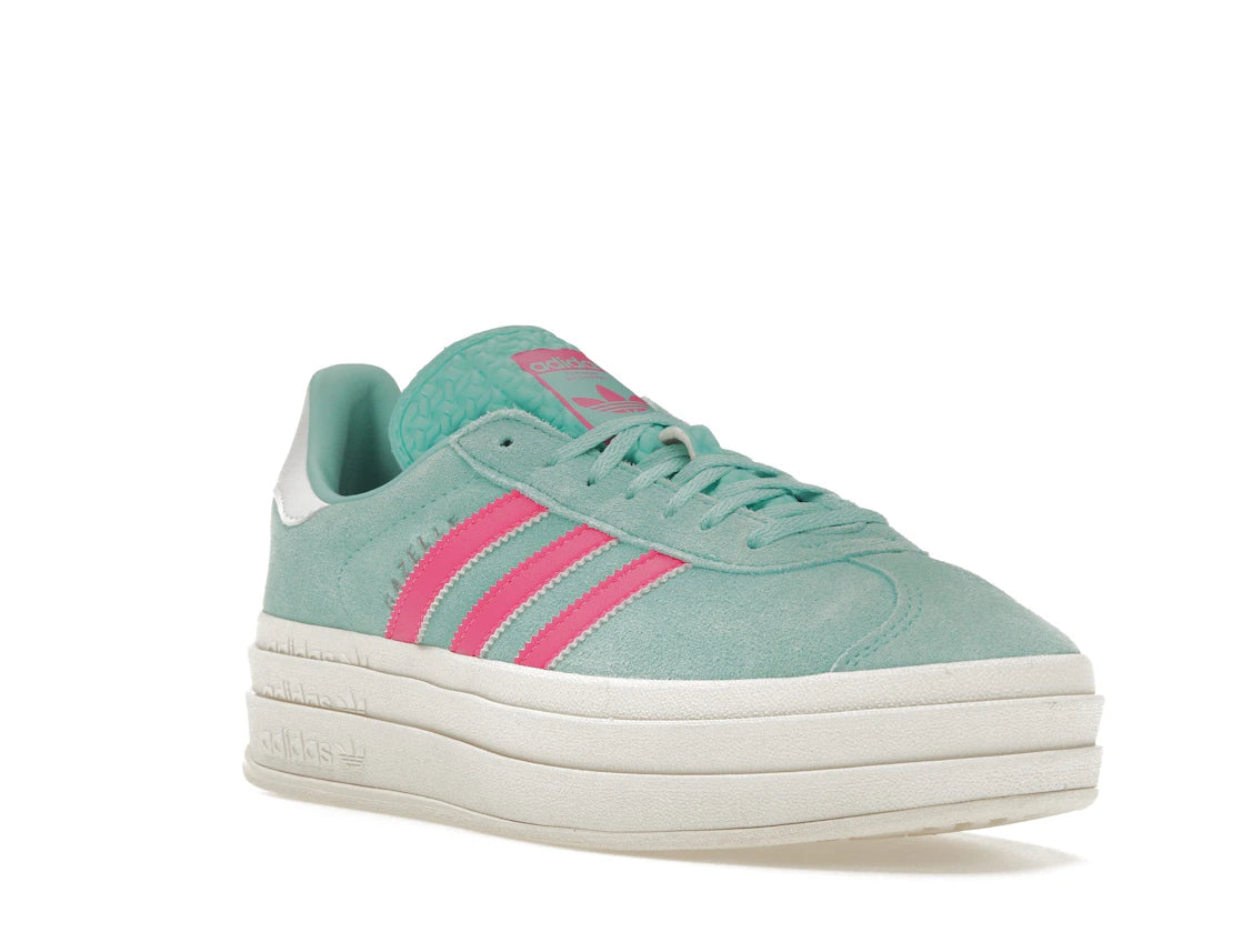 adidas Gazelle Bold Flash Aqua Lucid Pink