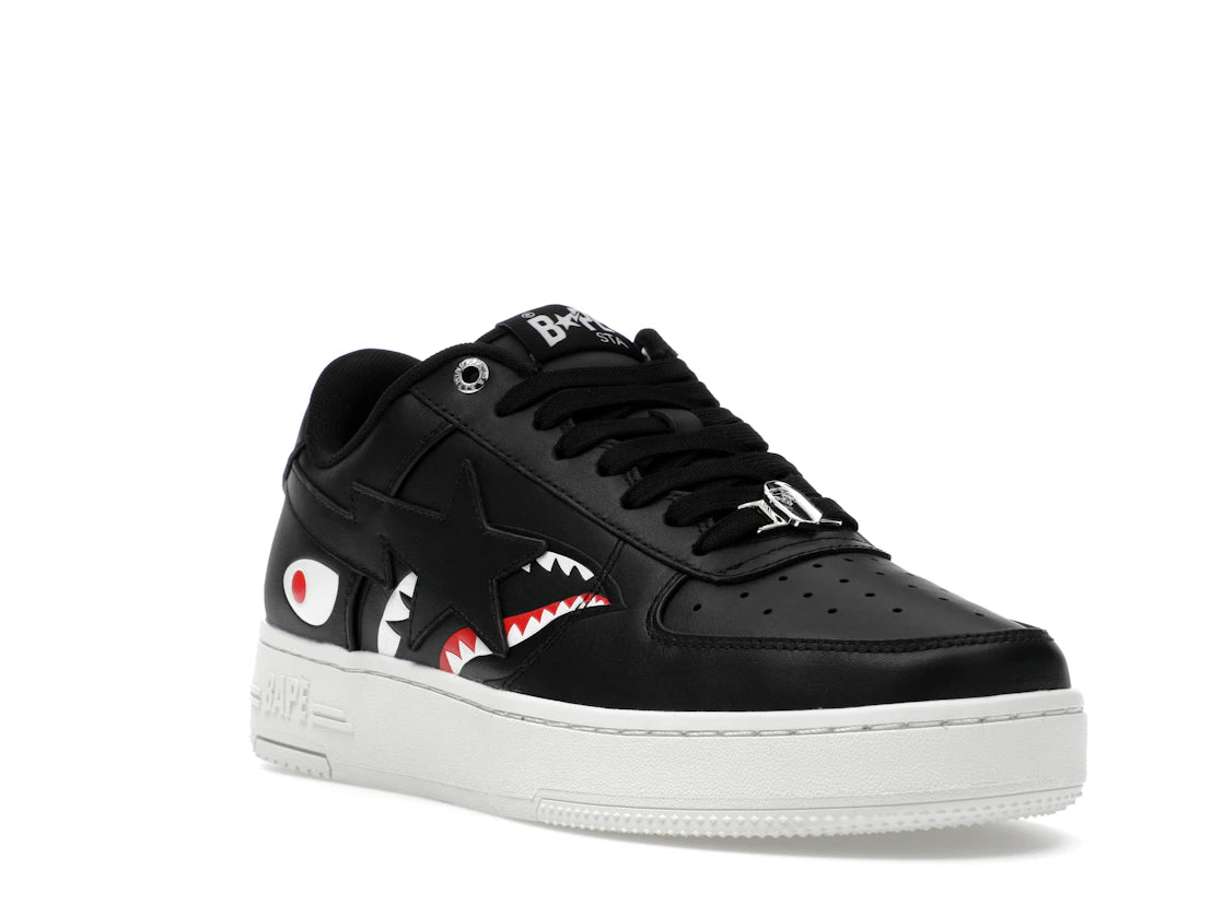 A Bathing Ape Bape Sta Low Shark Pack Black
