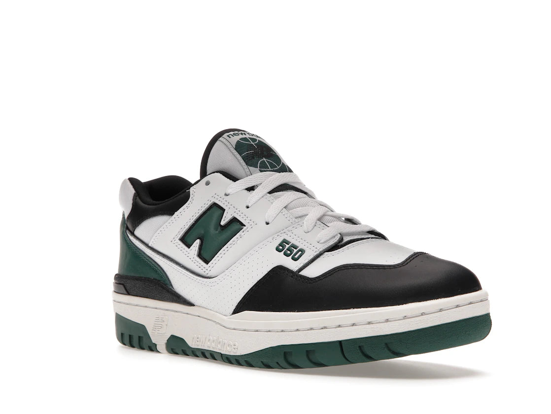 New Balance 550 White Green Black