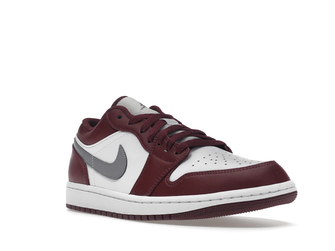 Jordan 1 Low White Bordeaux