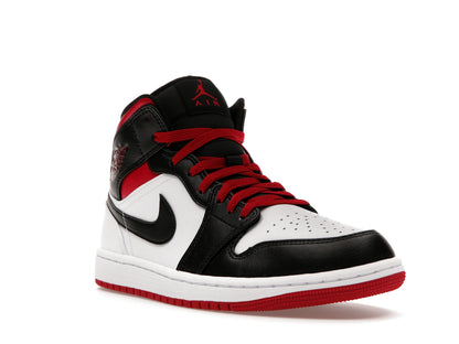 Jordan 1 Mid Gym Red Black Toe