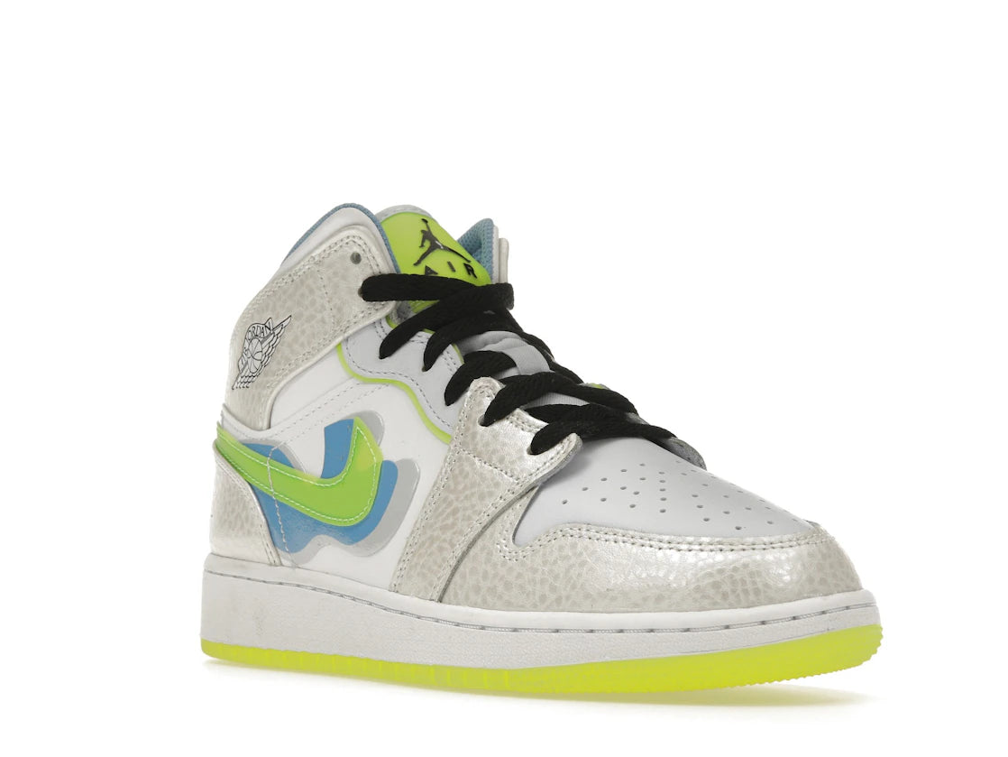 Jordan 1 Mid SE Warped Swoosh