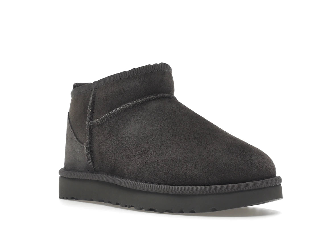 Bottes UGG Classic Ultra Mini grises (Femme)