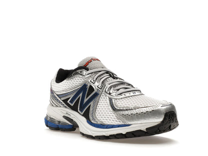 New Balance 860v2 White Team Royal Silver