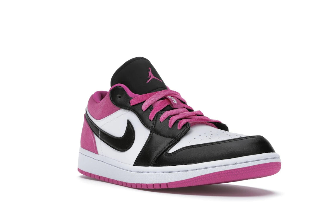 Jordan 1 Low Black Active Fuchsia