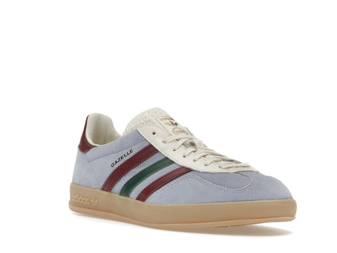 adidas Gazelle Indoor Blue Dawn Collegiate Burgundy