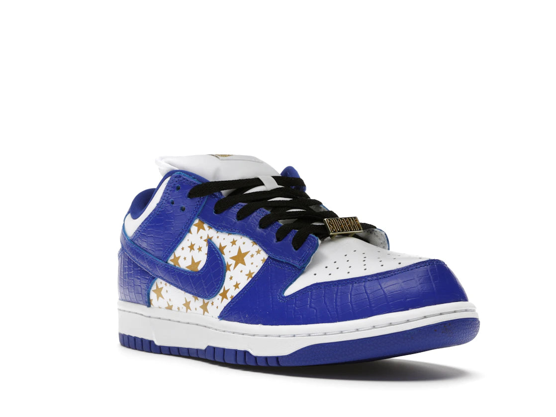 Nike SB Dunk Low Supreme Stars Hyper Royal (2021) (Homme)