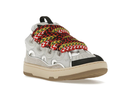 Lanvin Leather Curb White Black Gum