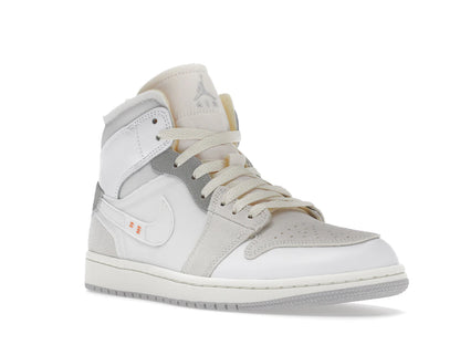 Jordan 1 Mid SE Craft Inside Out White Grey