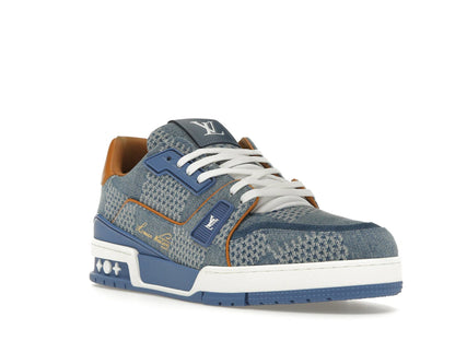 Louis Vuitton LV Trainer Blue Damier 3D Denim