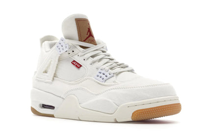 Air Jordan 4 Retro Levi's White