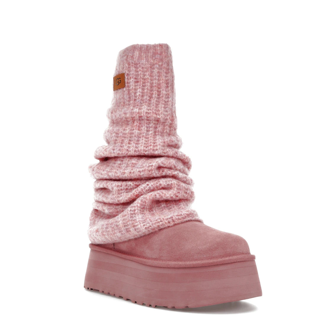 UGG Classic Mini Dipper Legwarmer Boot Pink Dawn