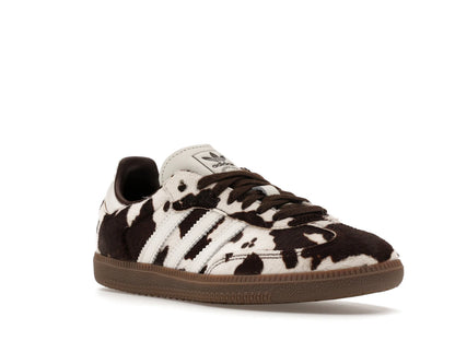 adidas Samba OG Cow Print Dark Brown White
