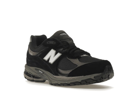 New Balance 2002R Black Dark Grey White