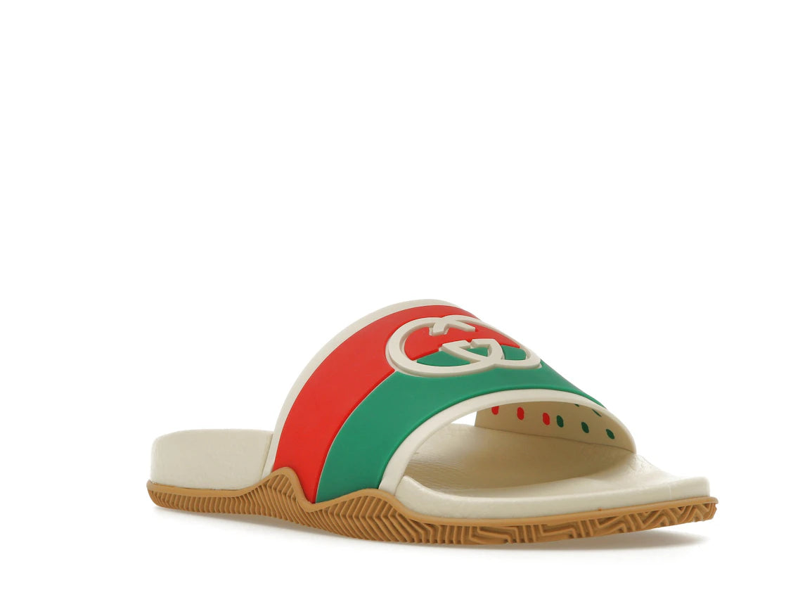 Gucci Slides Interlocking G Orange