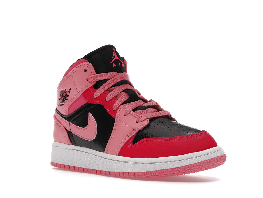 Jordan 1 Mid Coral Chalk