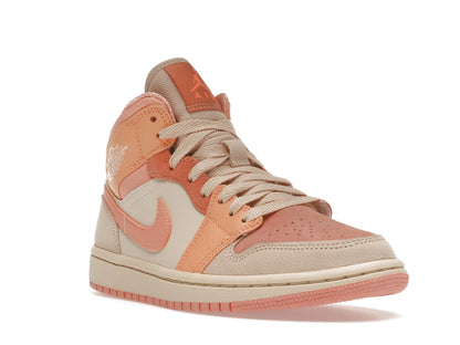 Jordan 1 Mid Apricot Orange