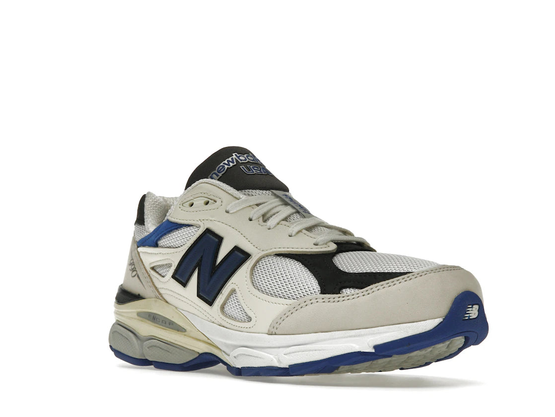 New Balance 990v3 MiUSA White Blue