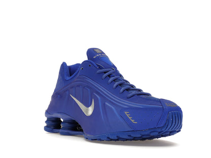 Nike Shox R4 Racer Blue Metallic Silver