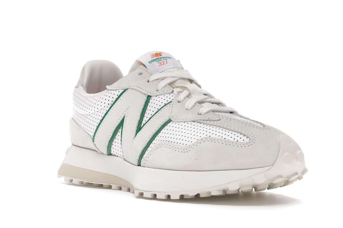 New Balance 327 Casablanca Green Logo